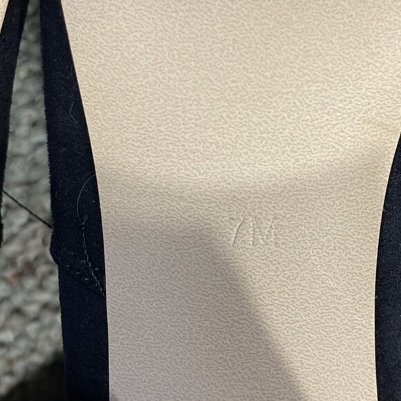 Steve Madden Osana Over The Knee Boot 7M Black Sort Tie Block Heel - Picture 4 of 9